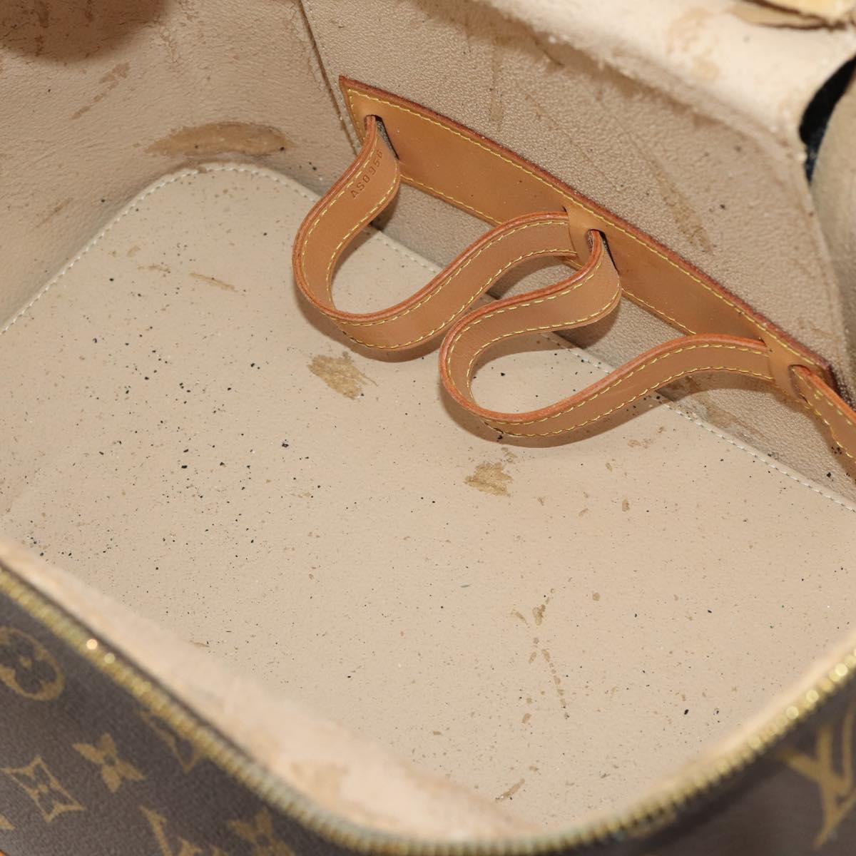 LOUIS VUITTON Monogram Nice Hand Bag M47280 LV Auth BSZ206