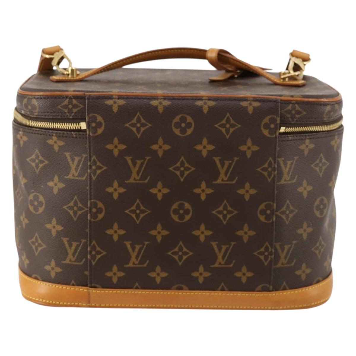 LOUIS VUITTON Monogram Nice Hand Bag M47280 LV Auth BSZ206