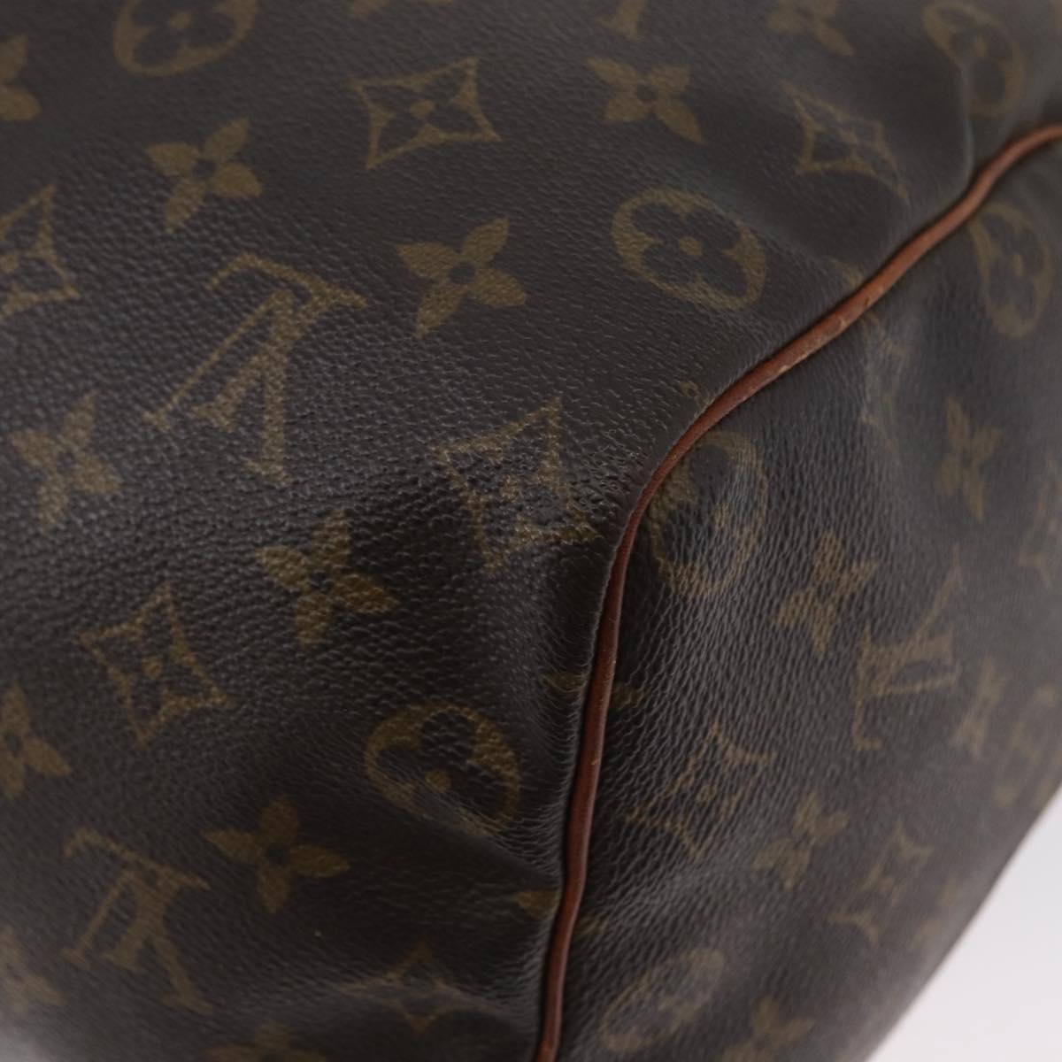 LOUIS VUITTON Monogram Speedy 35 Hand Bag M41524 LV Auth BSZ222