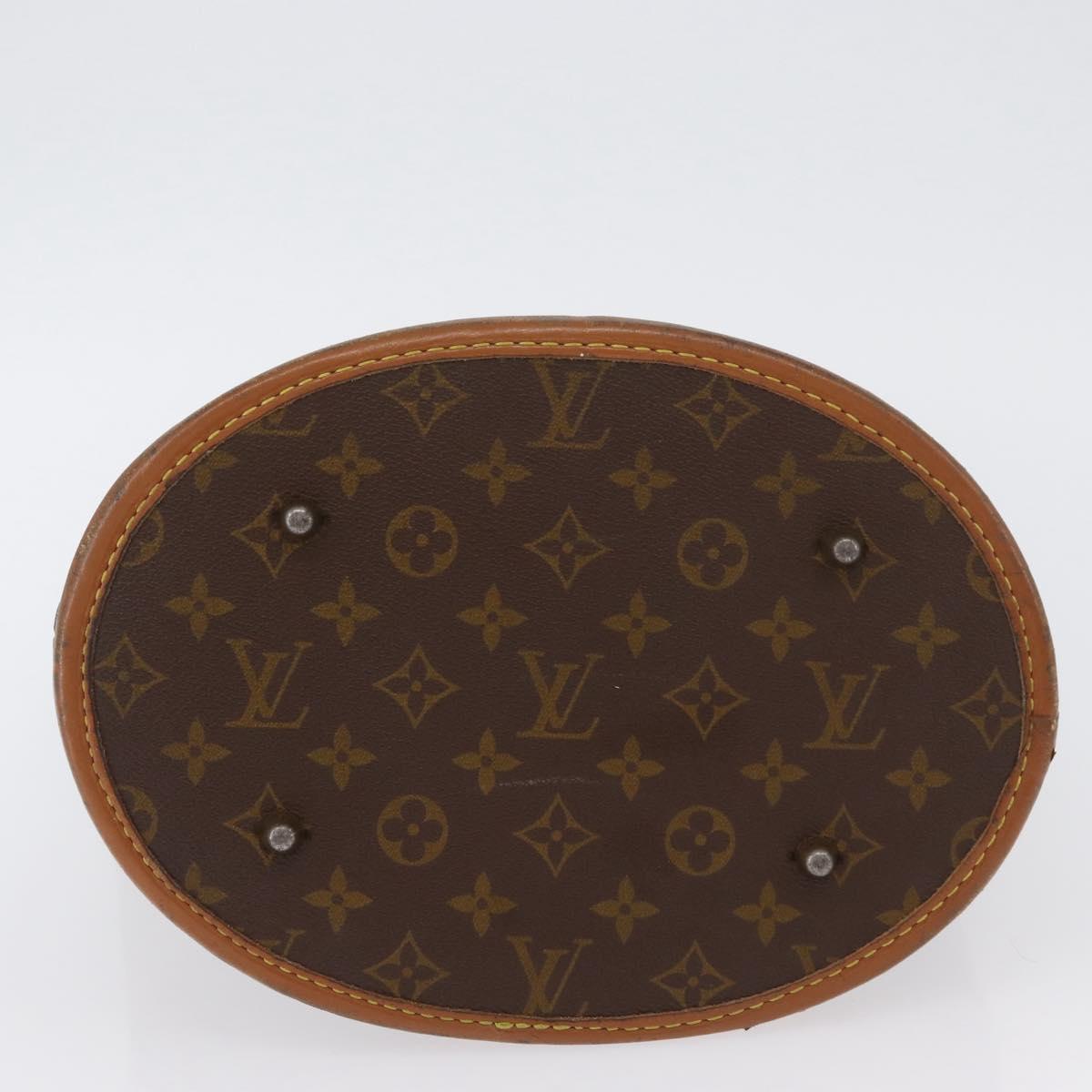 LOUIS VUITTON Monogram Bucket GM Shoulder Bag USA limited T42236 LV Auth BSZ231