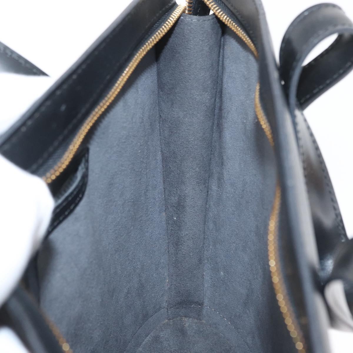 LOUIS VUITTON Epi Saint Jacques Hand Bag Black M52272 LV Auth BSZ235