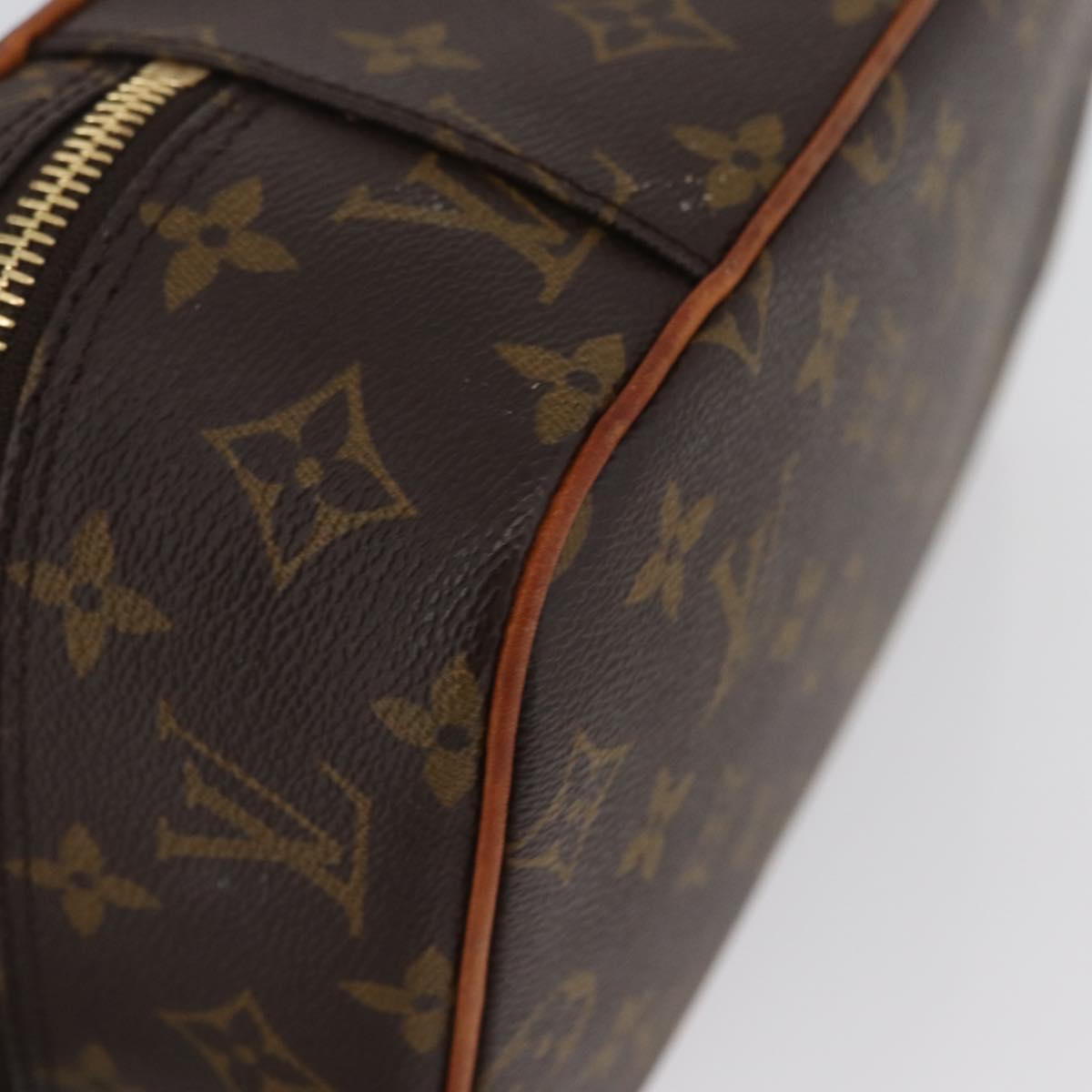 LOUIS VUITTON Monogram Trousse Boite Cosmetic Pouch M47640 LV Auth BSZ251