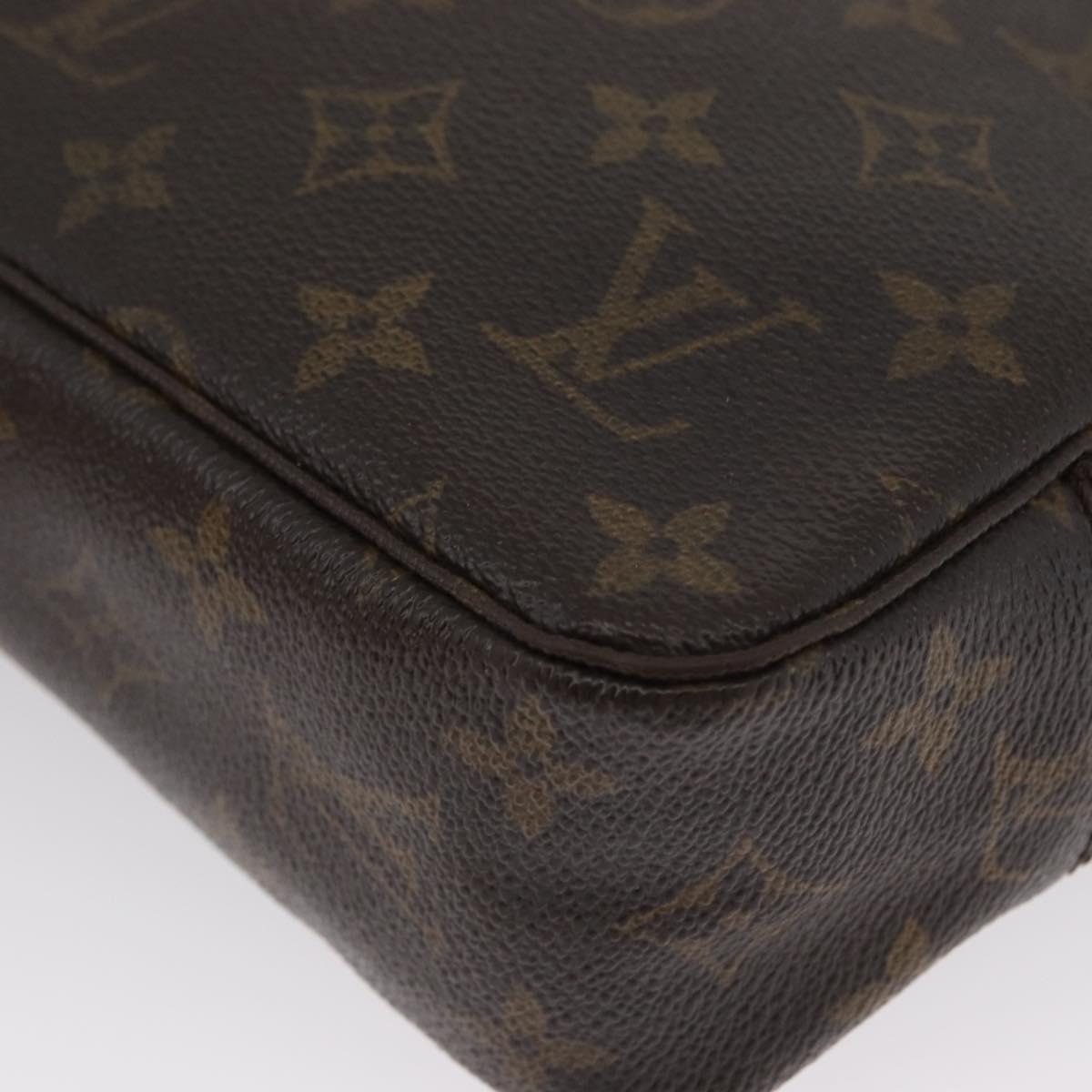 LOUIS VUITTON Monogram Trousse Toilette 23 Clutch Bag M47524 LV Auth BSZ279