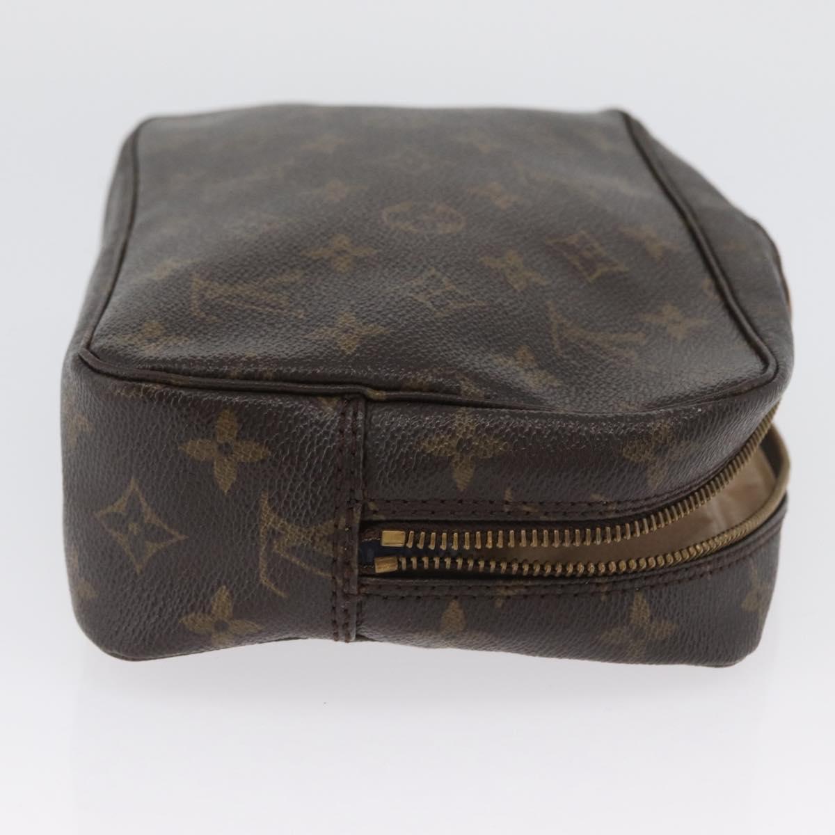 LOUIS VUITTON Monogram Trousse Toilette 23 Clutch Bag M47524 LV Auth BSZ279