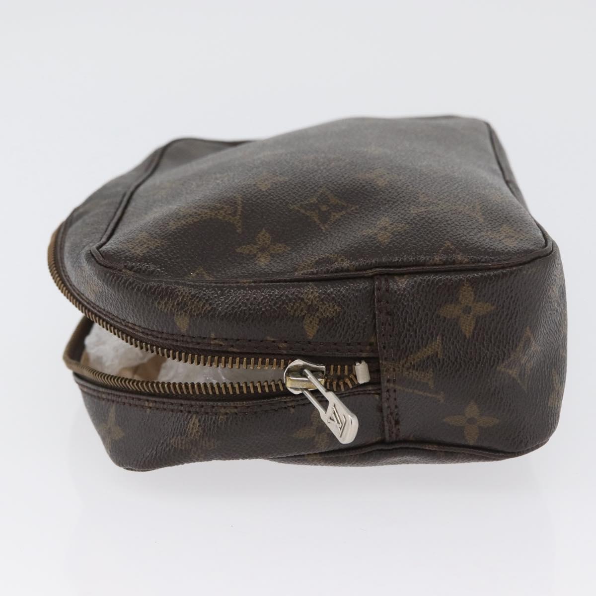 LOUIS VUITTON Monogram Trousse Toilette 23 Clutch Bag M47524 LV Auth BSZ279