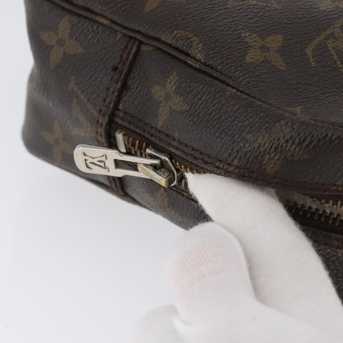 LOUIS VUITTON Monogram Trousse Toilette 23 Clutch Bag M47524 LV Auth BSZ279