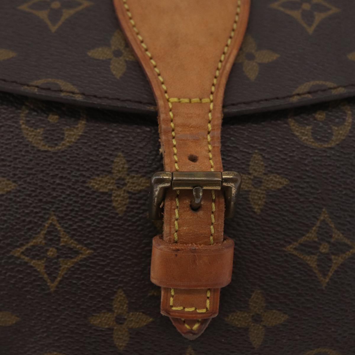 LOUIS VUITTON Monogram Jeune Fille MM Shoulder Bag M51226 LV Auth BSZ295