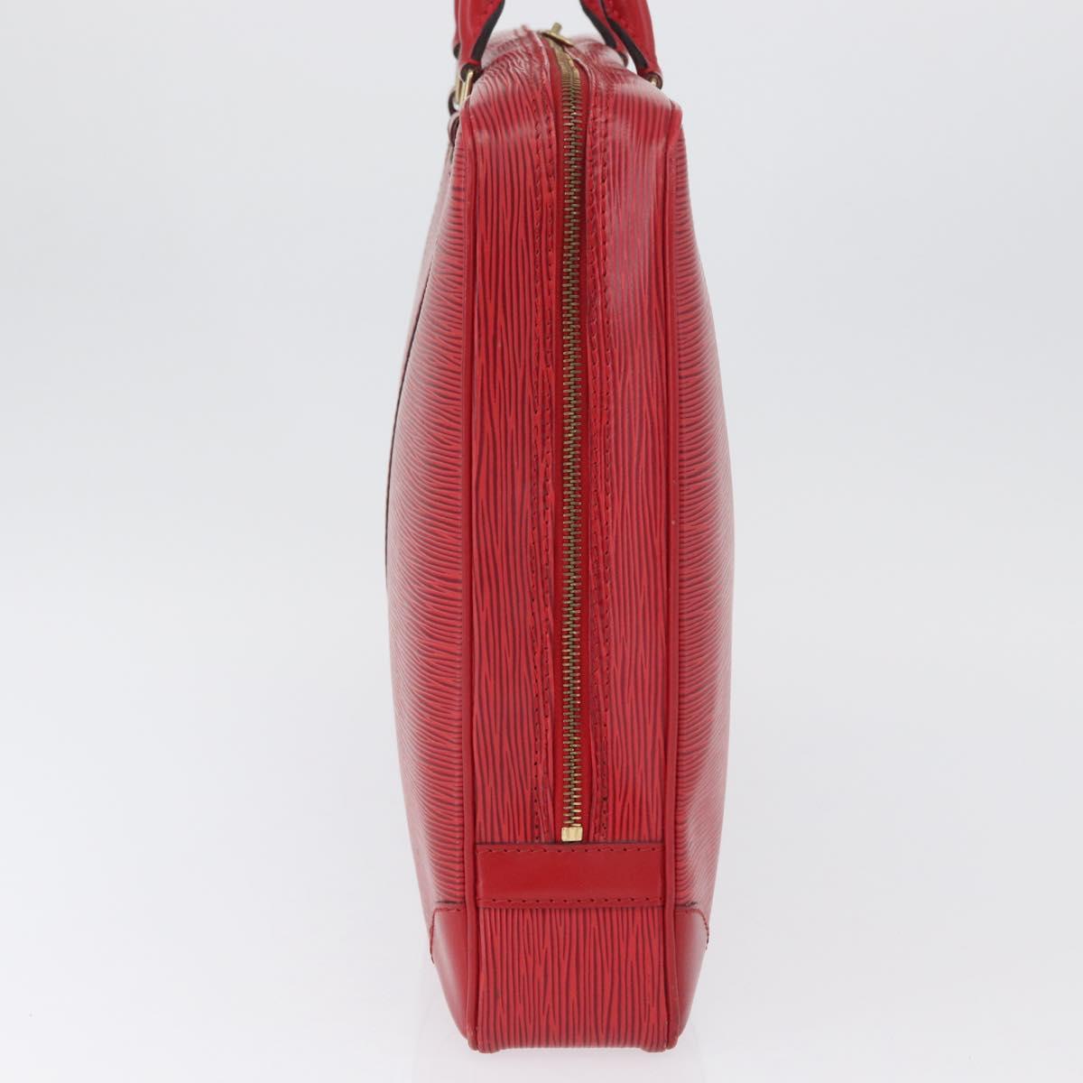LOUIS VUITTON Epi Porte Documents Voyage Business Bag Red M54477 LV Auth BSZ314