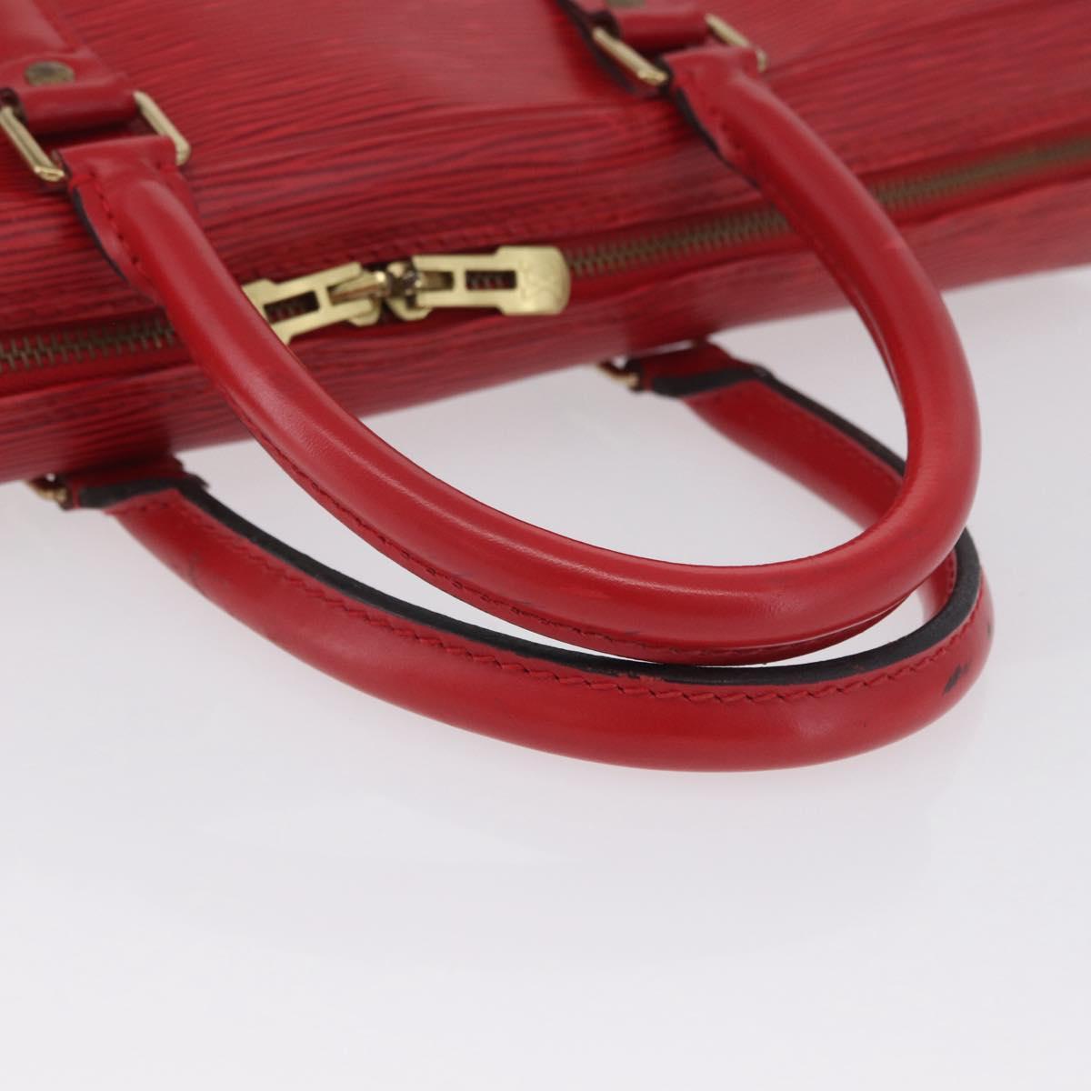 LOUIS VUITTON Epi Porte Documents Voyage Business Bag Red M54477 LV Auth BSZ314