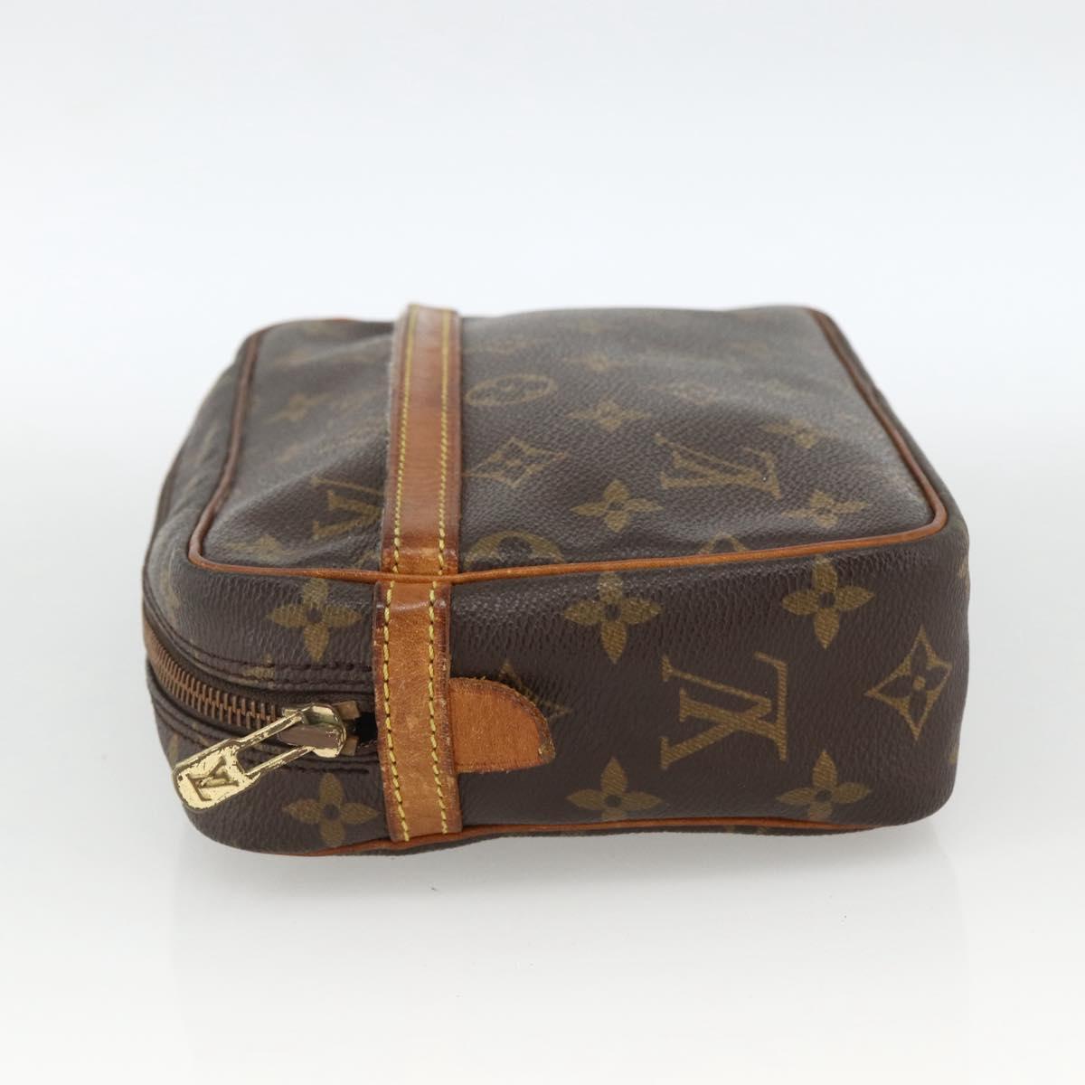 LOUIS VUITTON Monogram Compiegne 23 Clutch Bag M51847 LV Auth BSZ326