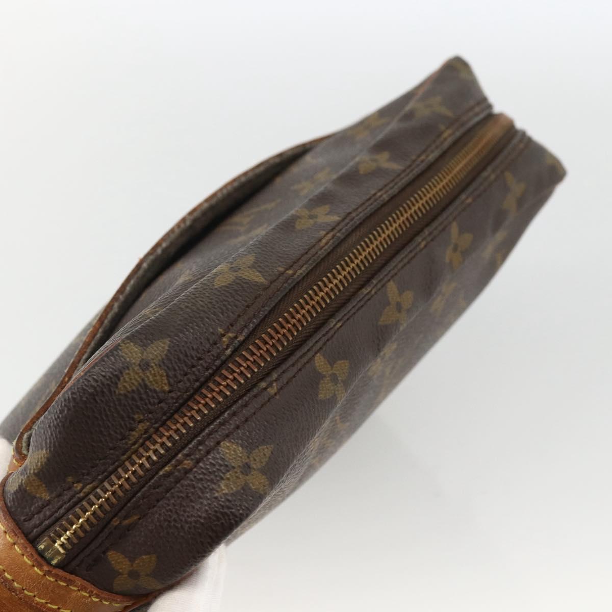LOUIS VUITTON Monogram Compiegne 23 Clutch Bag M51847 LV Auth BSZ326