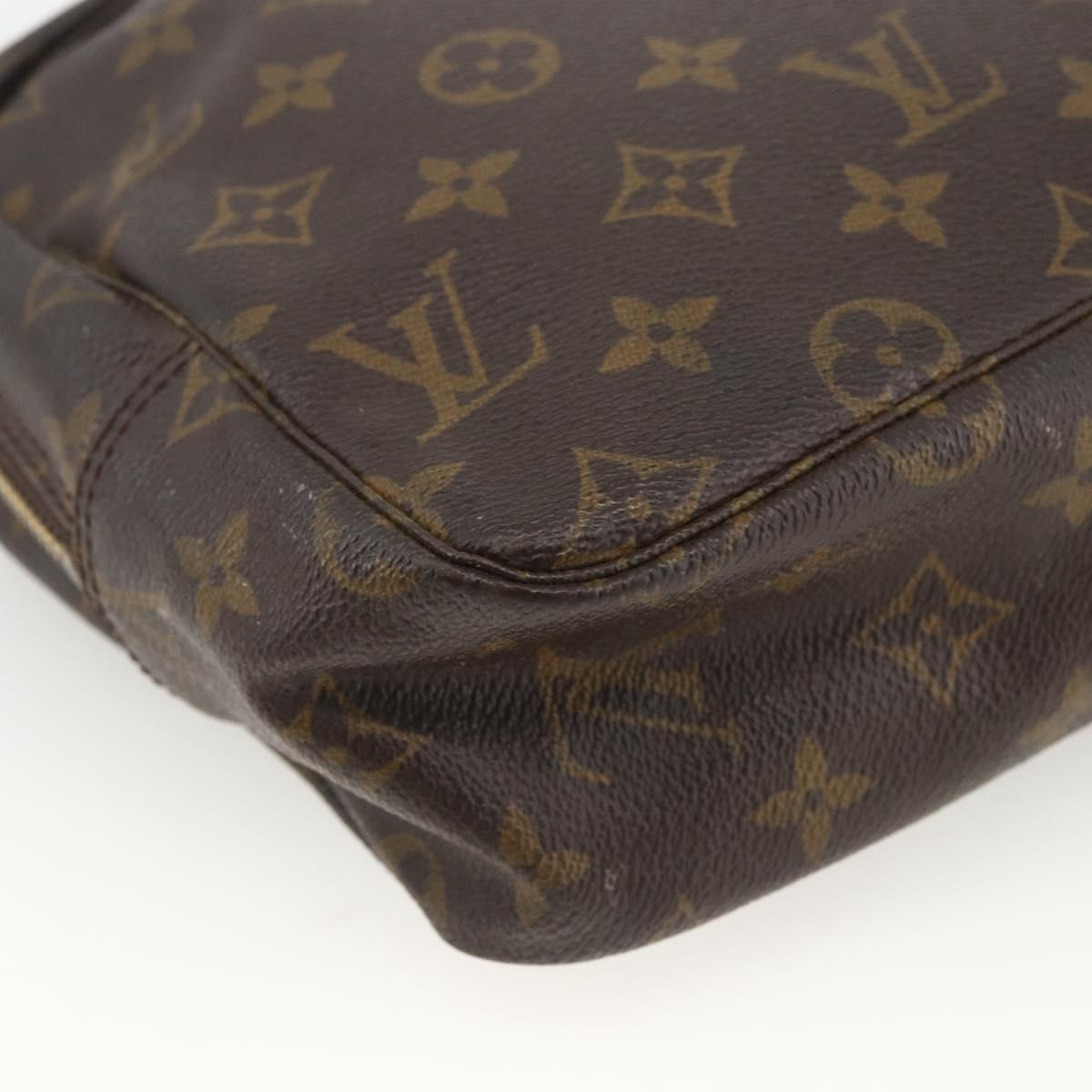 LOUIS VUITTON Monogram Trousse Toilette 28 Clutch Bag M47522 LV Auth BSZ328