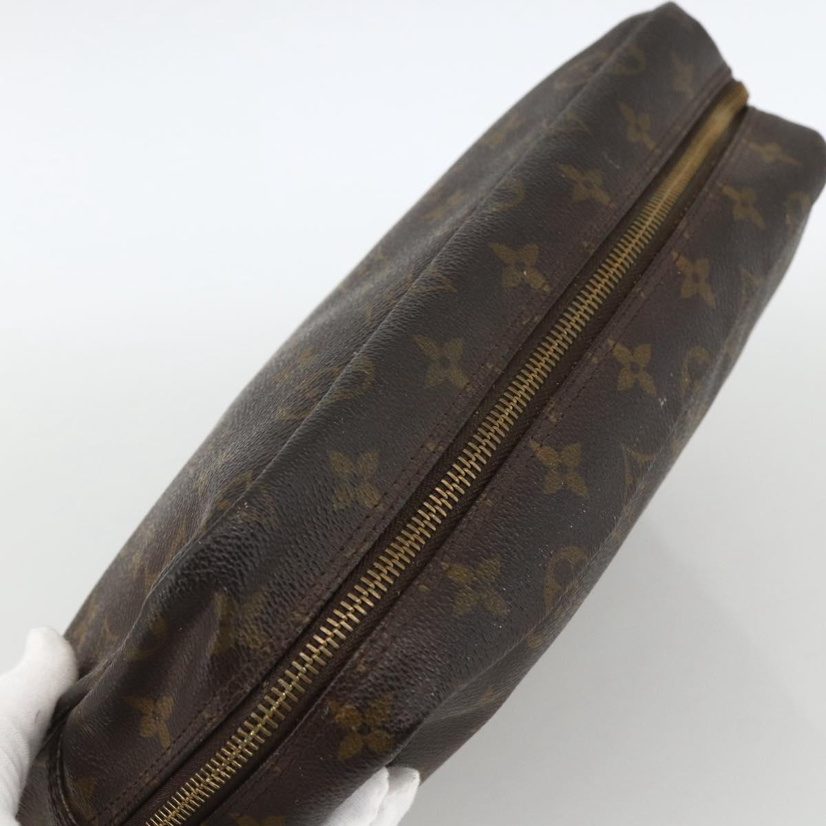 LOUIS VUITTON Monogram Trousse Toilette 28 Clutch Bag M47522 LV Auth BSZ328