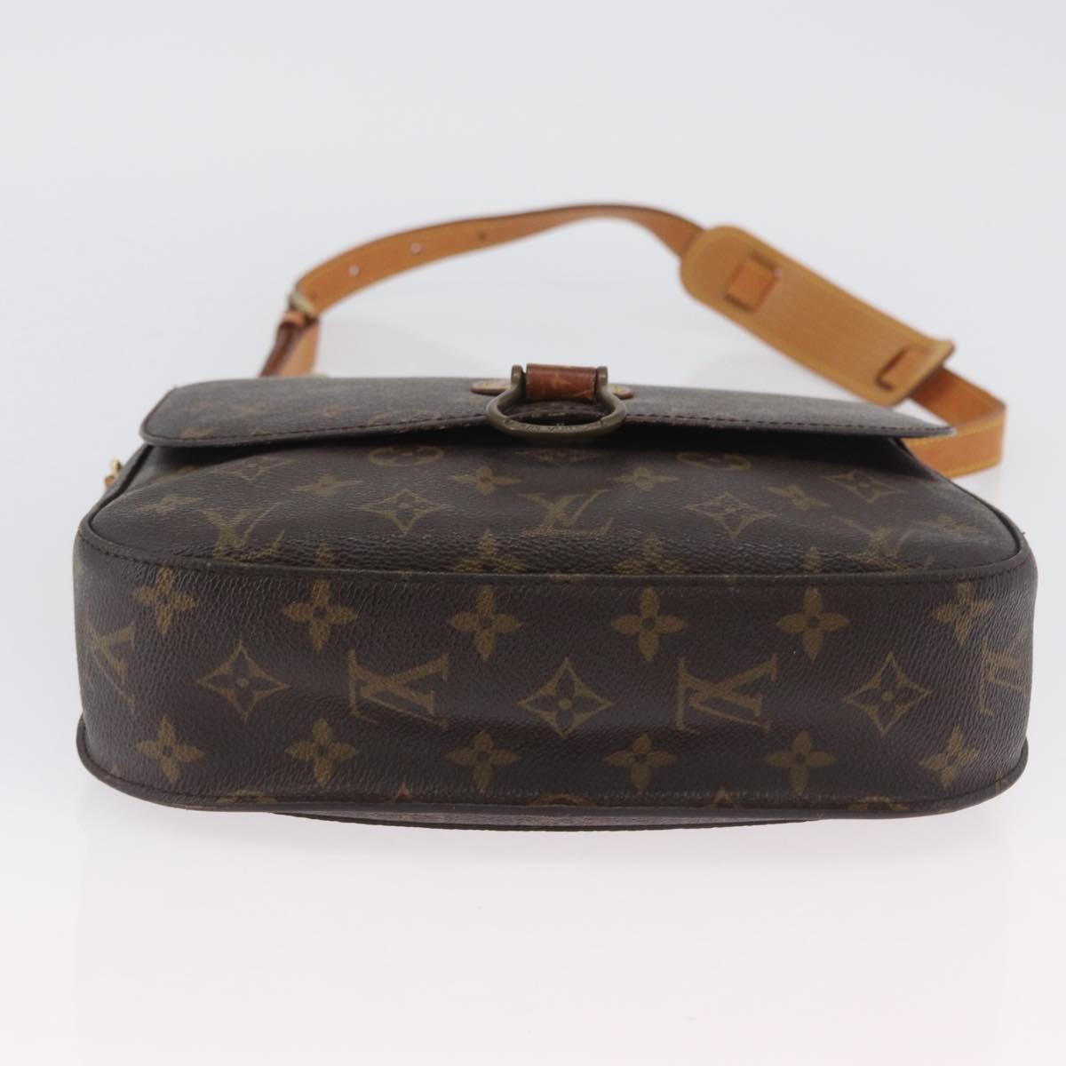 LOUIS VUITTON Monogram Saint Cloud GM Shoulder Bag M51242 LV Auth BSZ343