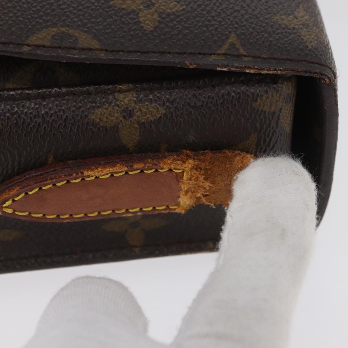 LOUIS VUITTON Monogram Saint Cloud GM Shoulder Bag M51242 LV Auth BSZ343
