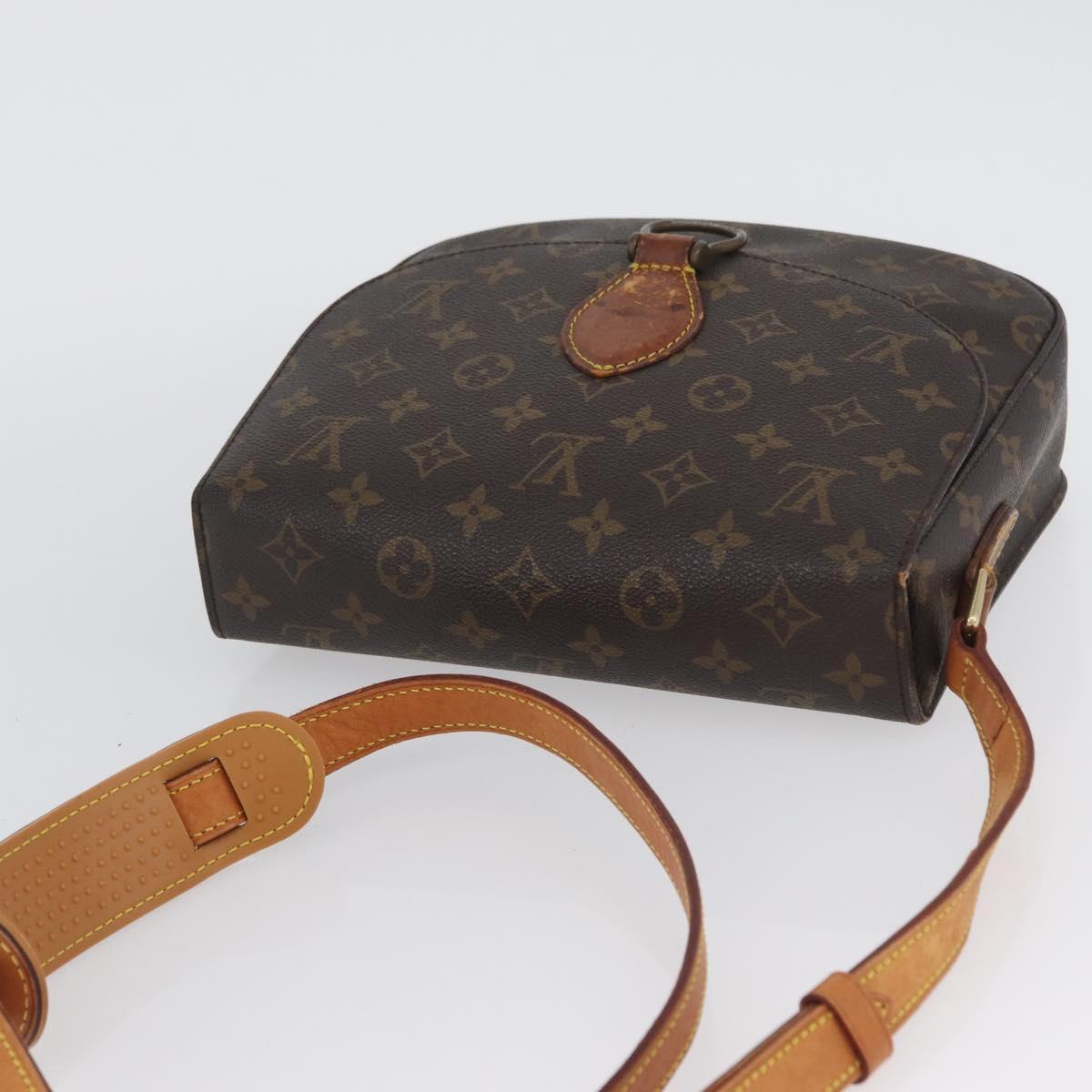LOUIS VUITTON Monogram Saint Cloud GM Shoulder Bag M51242 LV Auth BSZ343