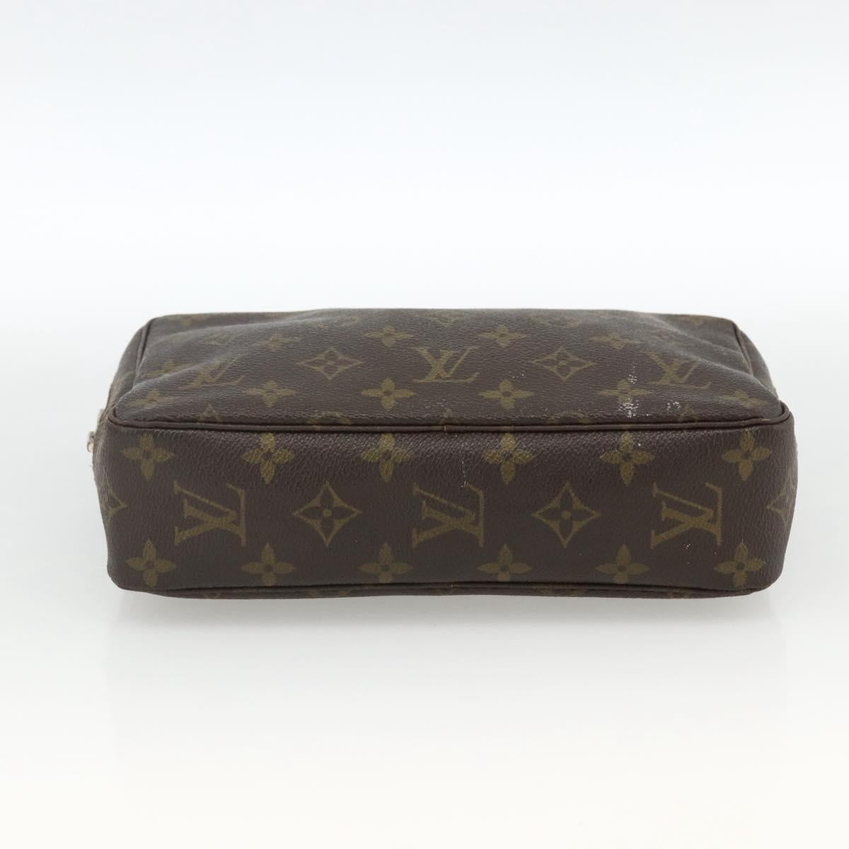 LOUIS VUITTON Monogram Trousse Toilette 23 Clutch Bag M47524 LV Auth BSZ391