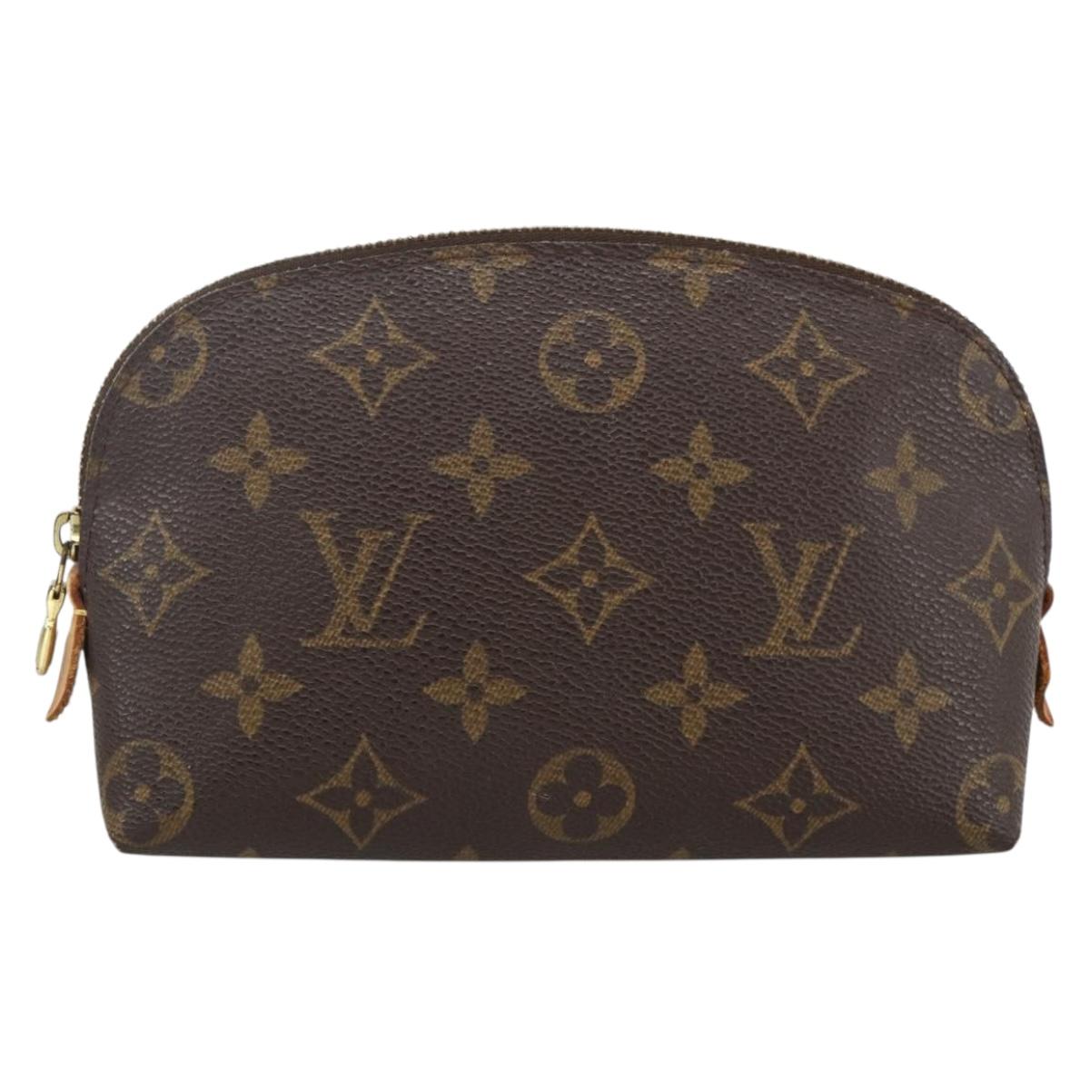 LOUIS VUITTON Monogram Pochette Cosmetic PM Pouch M43998 LV Auth BSZ392