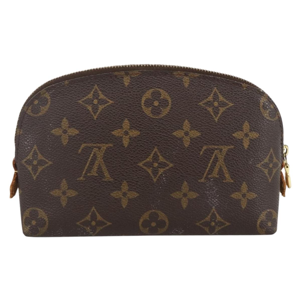 LOUIS VUITTON Monogram Pochette Cosmetic PM Pouch M43998 LV Auth BSZ392