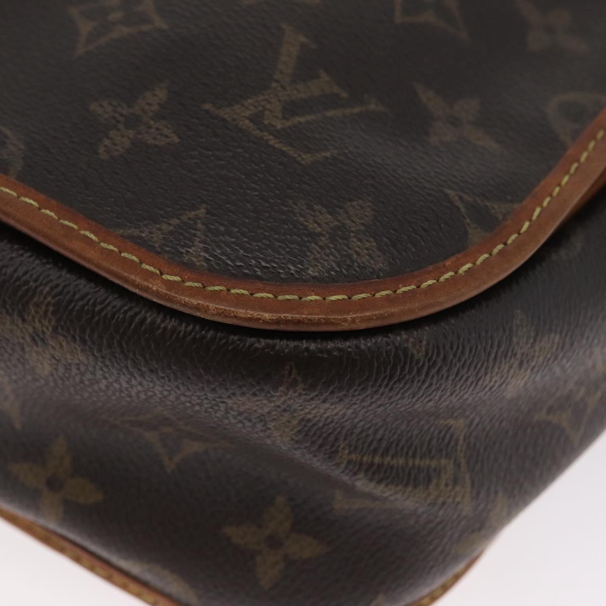 LOUIS VUITTON Monogram Messenger Bosphore PM Shoulder Bag M40106 LV Auth BSZ393