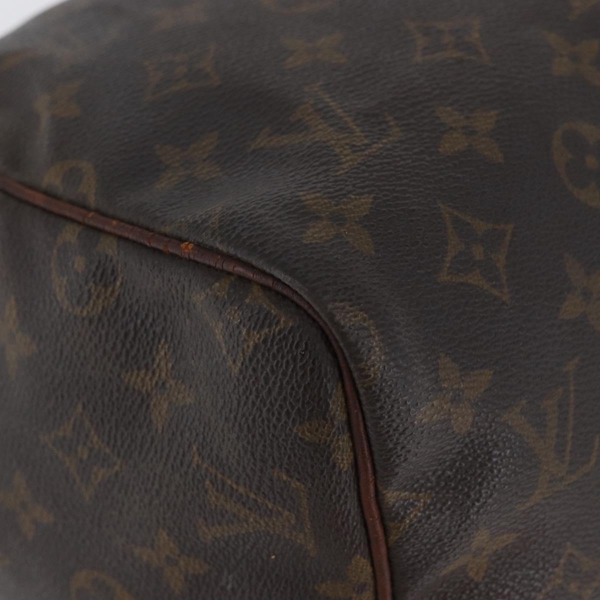 LOUIS VUITTON Monogram Speedy 30 Hand Bag M41526 LV Auth BSZ394