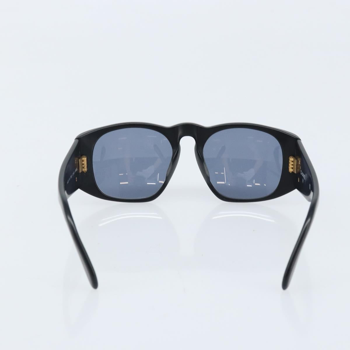 CHANEL Sunglasses plastic Black CC Auth BSZ412V