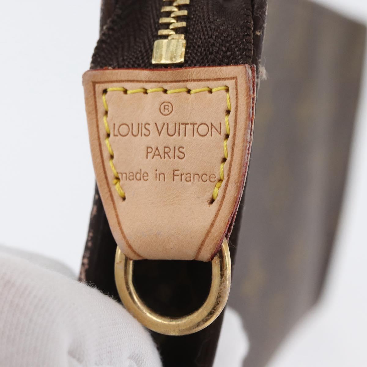 LOUIS VUITTON Monogram Bucket GM Accessory Pouch LV Auth BSZ419