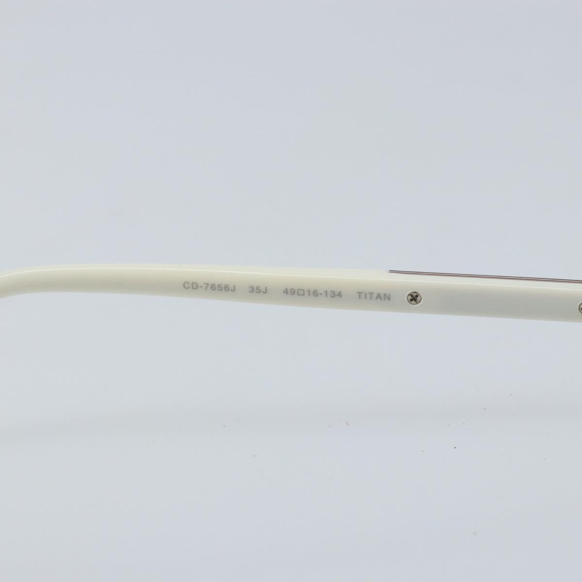 Christian Dior Glasses plastic Pink Auth BSZ427