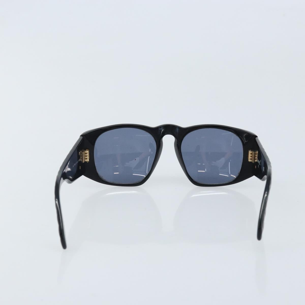 CHANEL Sunglasses plastic Black CC Auth BSZ432