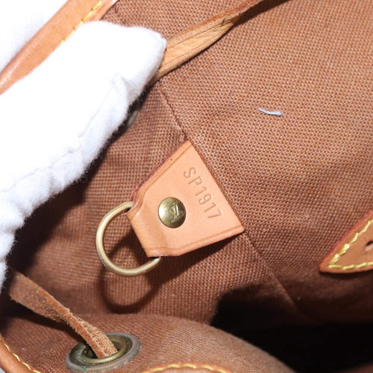 LOUIS VUITTON Monogram Montsouris MM Backpack M51136 LV Auth BSZ470