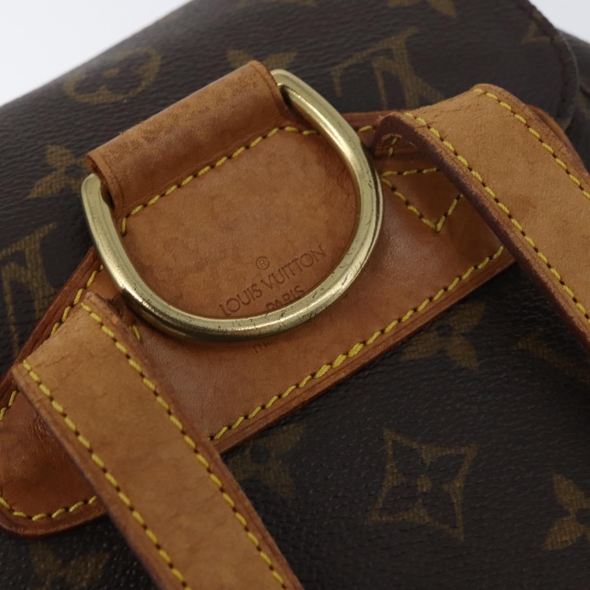 LOUIS VUITTON Monogram Montsouris MM Backpack M51136 LV Auth BSZ470