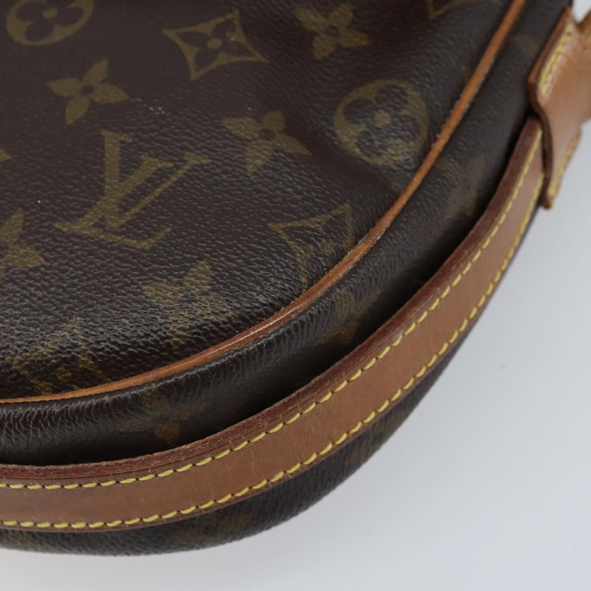 LOUIS VUITTON Monogram Jeune Fille MM Shoulder Bag M51226 LV Auth BSZ471