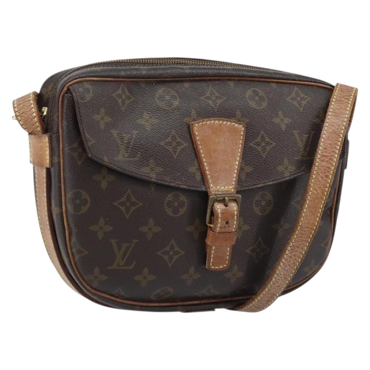 LOUIS VUITTON Monogram Jeune Fille MM Shoulder Bag M51226 LV Auth BSZ471
