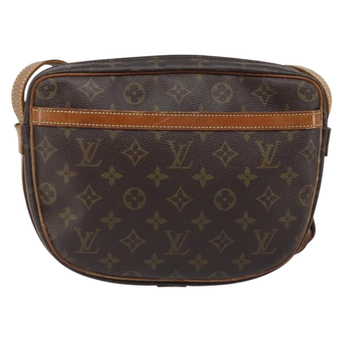 LOUIS VUITTON Monogram Jeune Fille MM Shoulder Bag M51226 LV Auth BSZ471