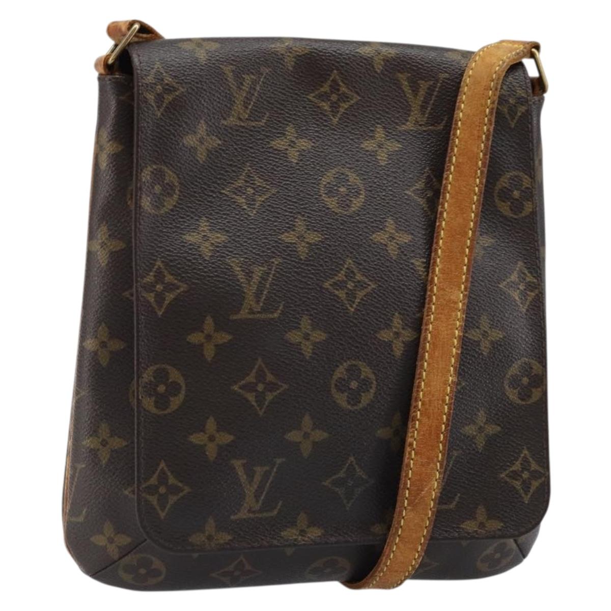 LOUIS VUITTON Monogram Musette Salsa Long Shoulder Bag M51387 LV Auth BSZ478