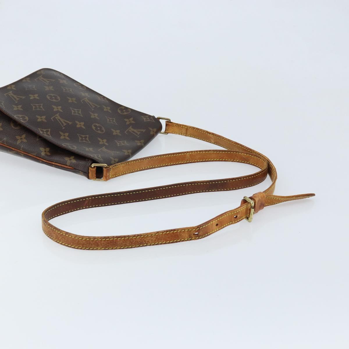 LOUIS VUITTON Monogram Musette Salsa Long Shoulder Bag M51387 LV Auth BSZ478