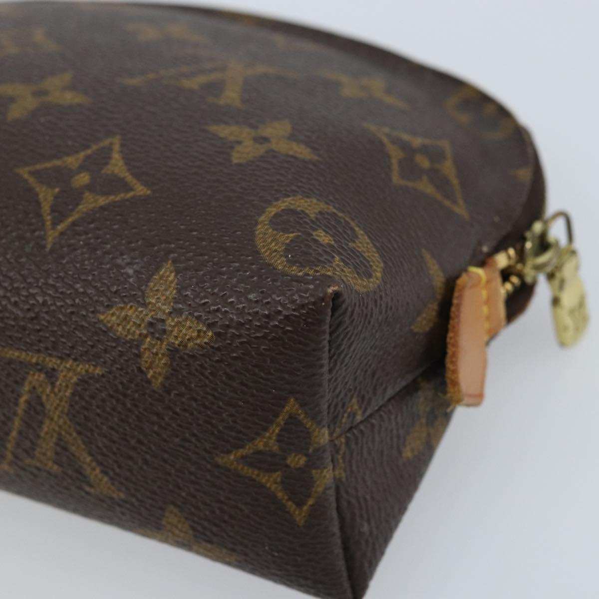 LOUIS VUITTON Monogram Pochette Cosmetic PM Pouch M43998 LV Auth BSZ479