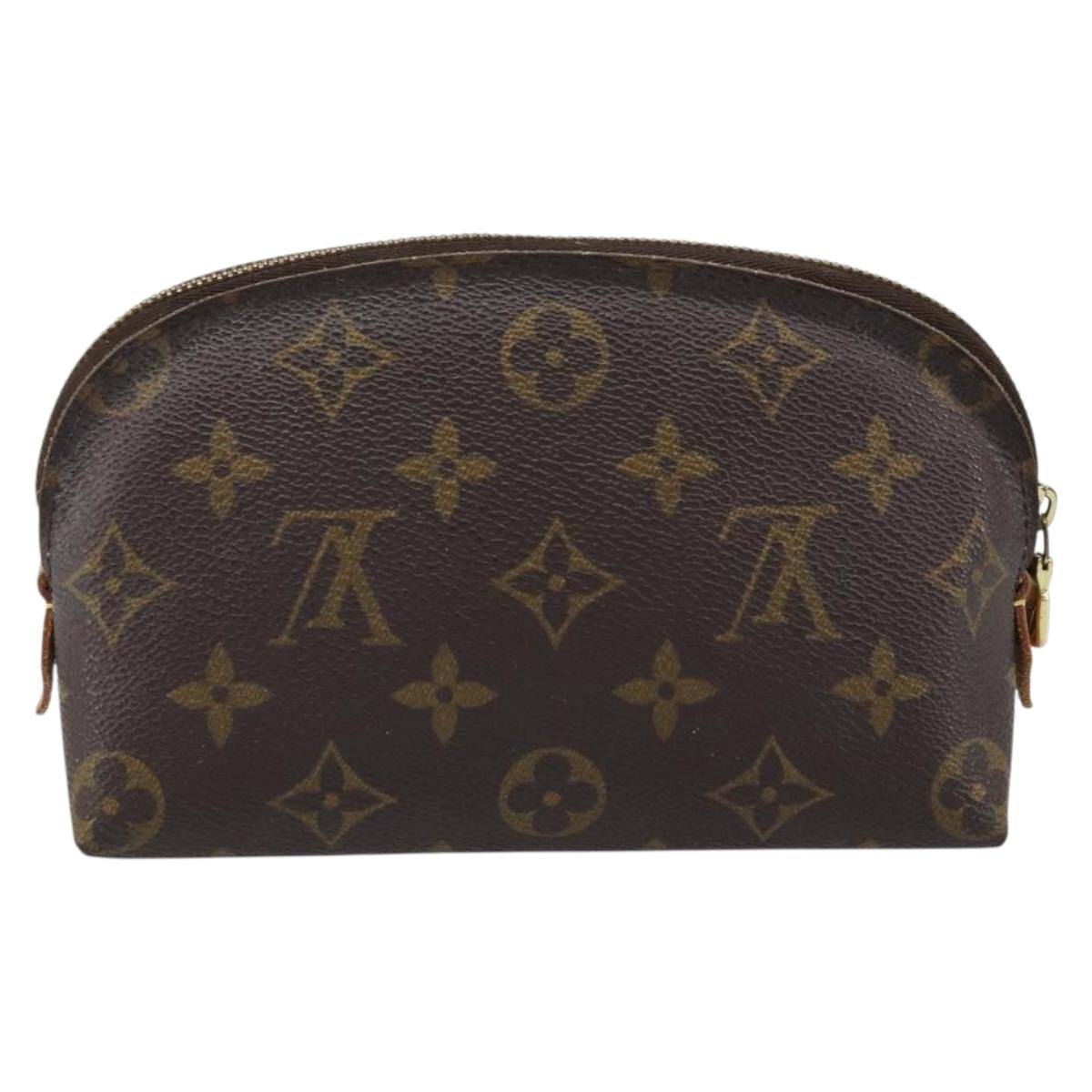 LOUIS VUITTON Monogram Pochette Cosmetic PM Pouch M43998 LV Auth BSZ479