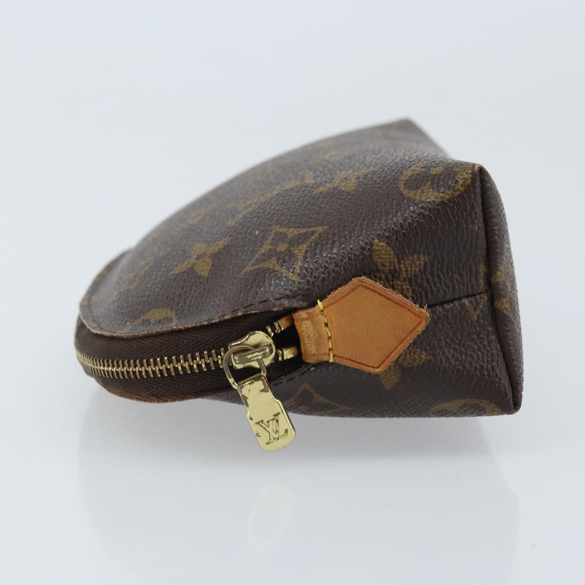 LOUIS VUITTON Monogram Pochette Cosmetic PM Pouch M43998 LV Auth BSZ479
