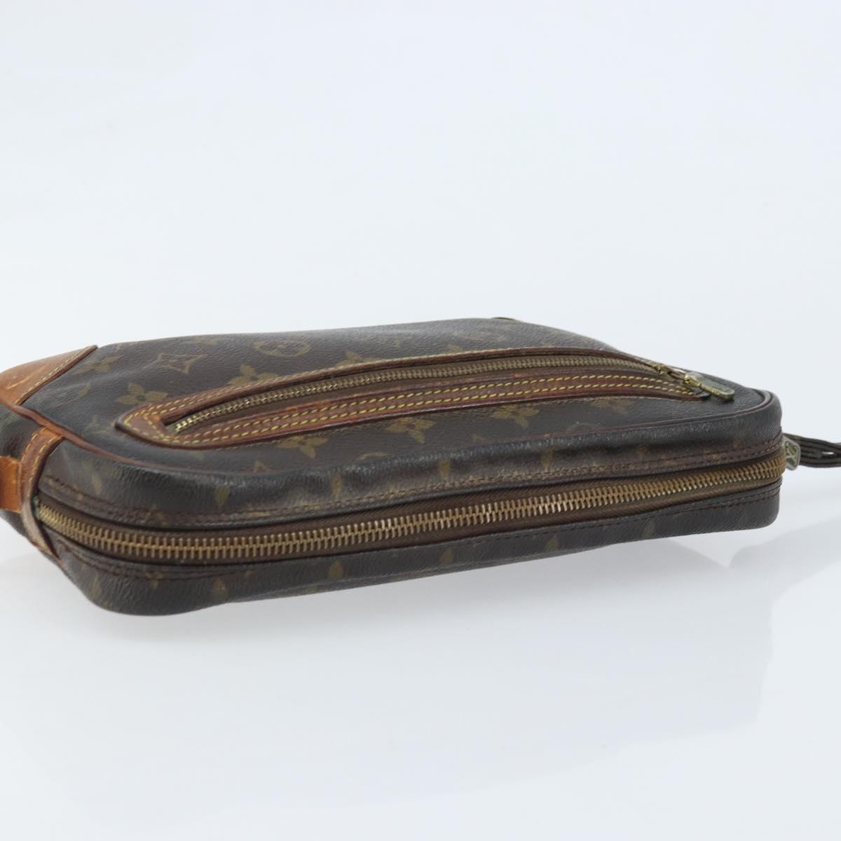 LOUIS VUITTON Monogram Marly Dragonne GM Clutch Bag M51825 LV Auth BSZ486
