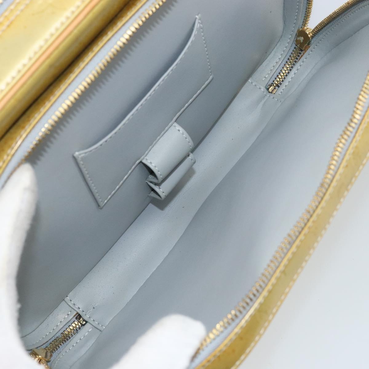 LOUIS VUITTON Monogram Vernis Marley Backpack Gris M91038 LV Auth BSZ489