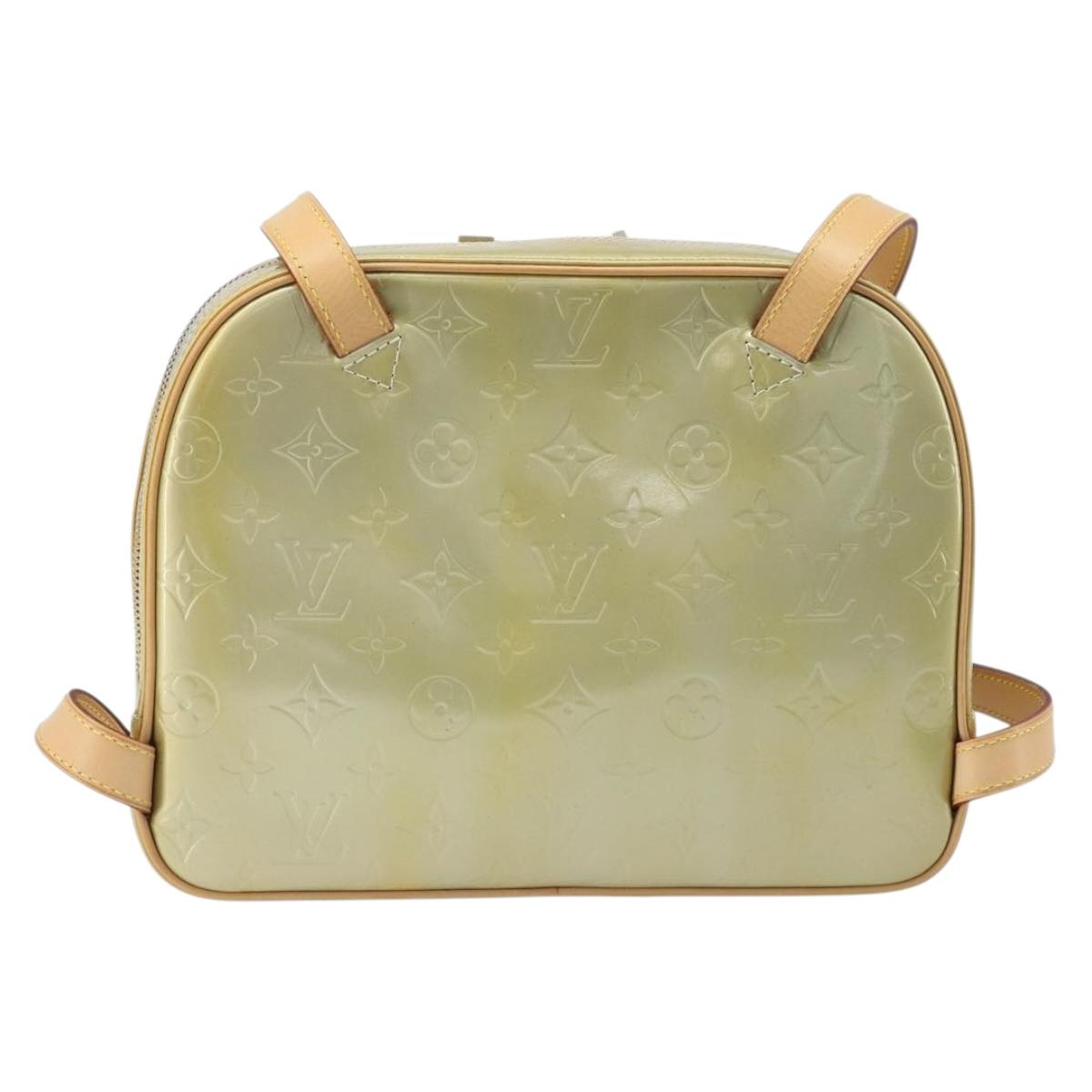 LOUIS VUITTON Monogram Vernis Marley Backpack Gris M91038 LV Auth BSZ489