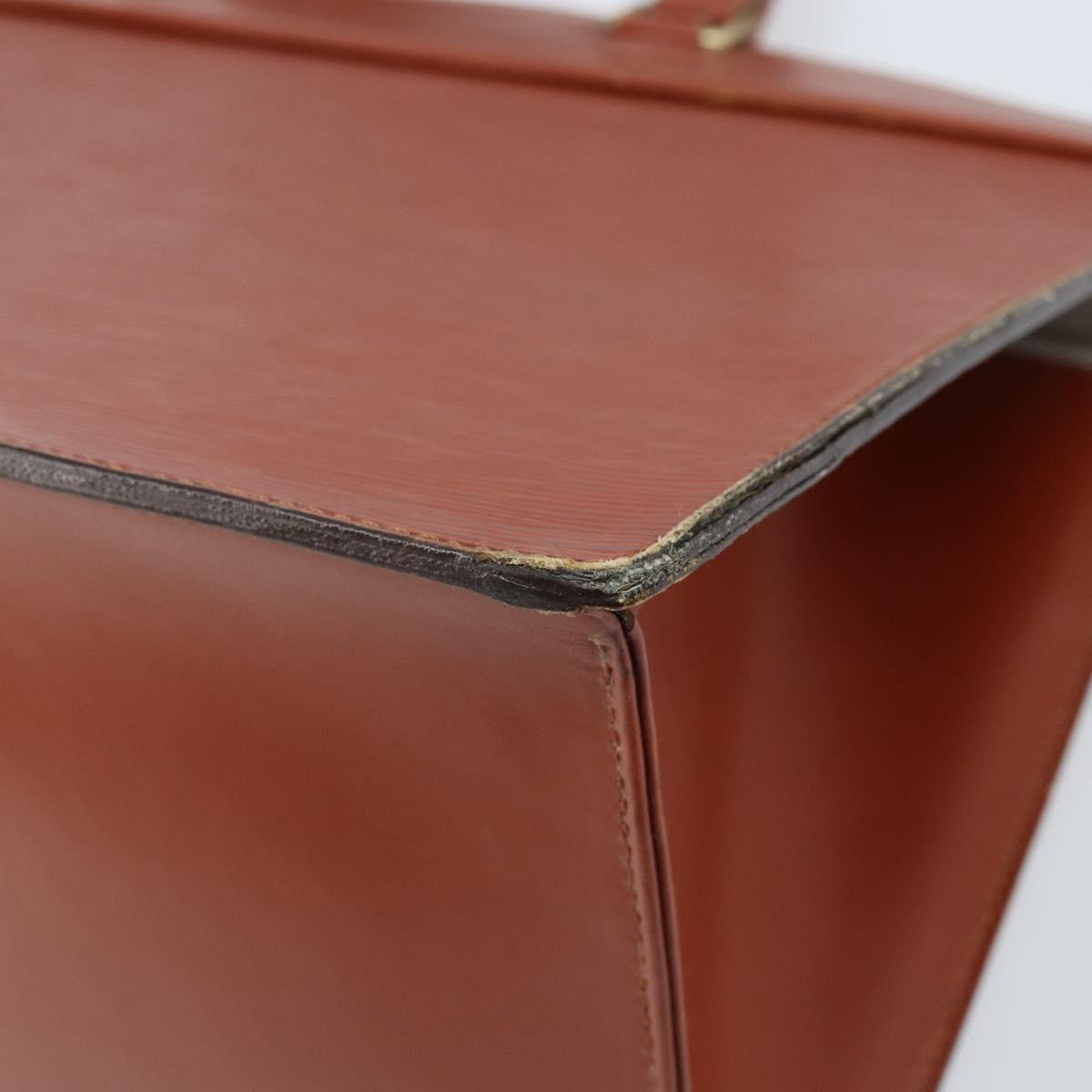 LOUIS VUITTON Epi Riviera Hand Bag Brown M48183 LV Auth BSZ518