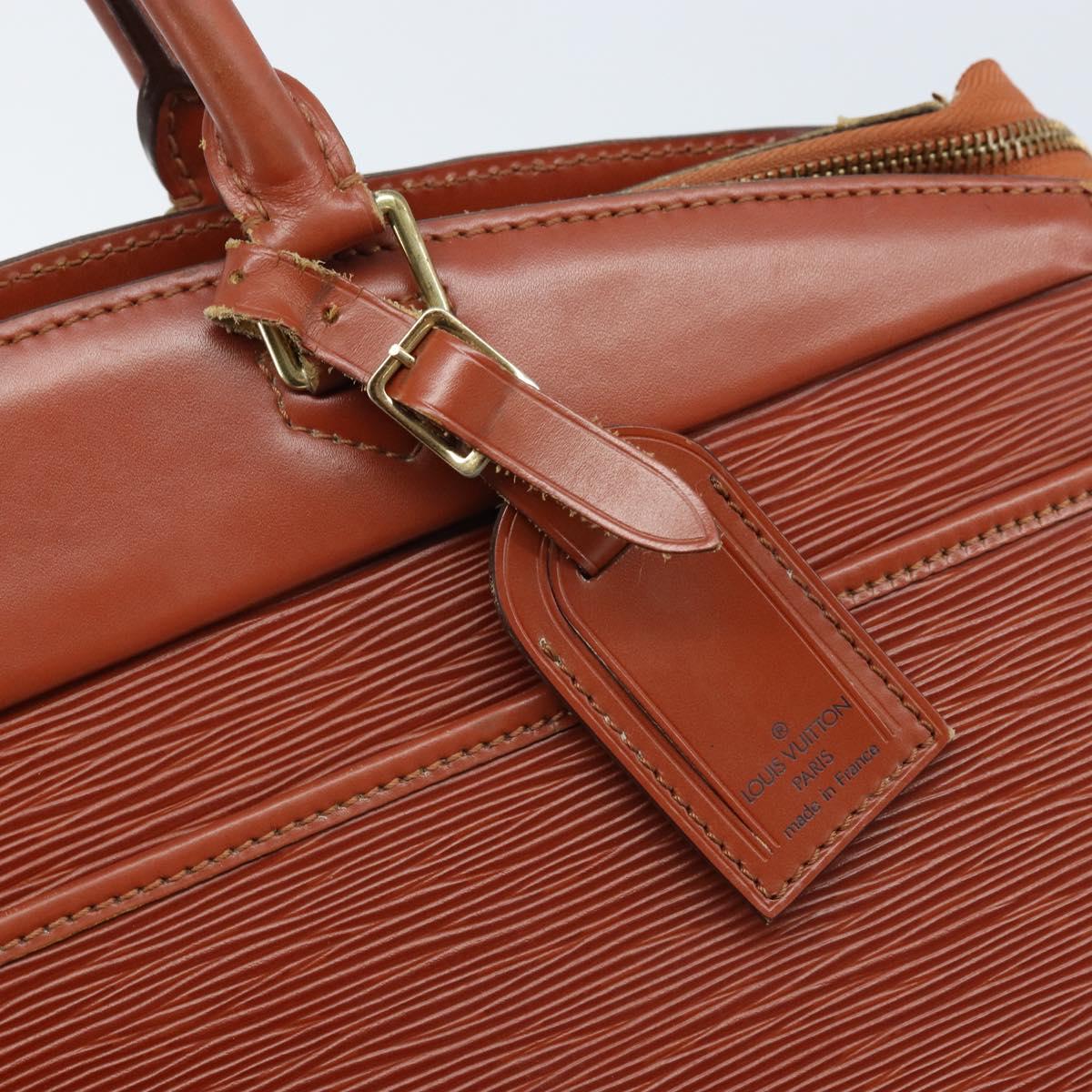 LOUIS VUITTON Epi Riviera Hand Bag Brown M48183 LV Auth BSZ518