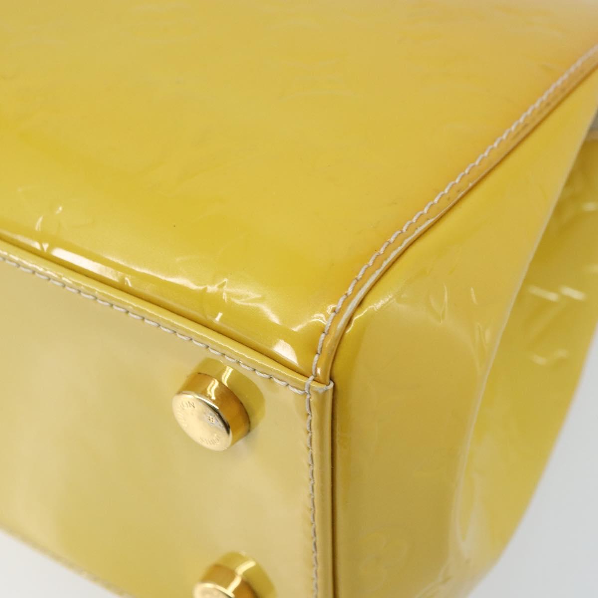 LOUIS VUITTON Monogram Vernis Blair MM Bag 2way Broncorail M91456 LV Auth BSZ521