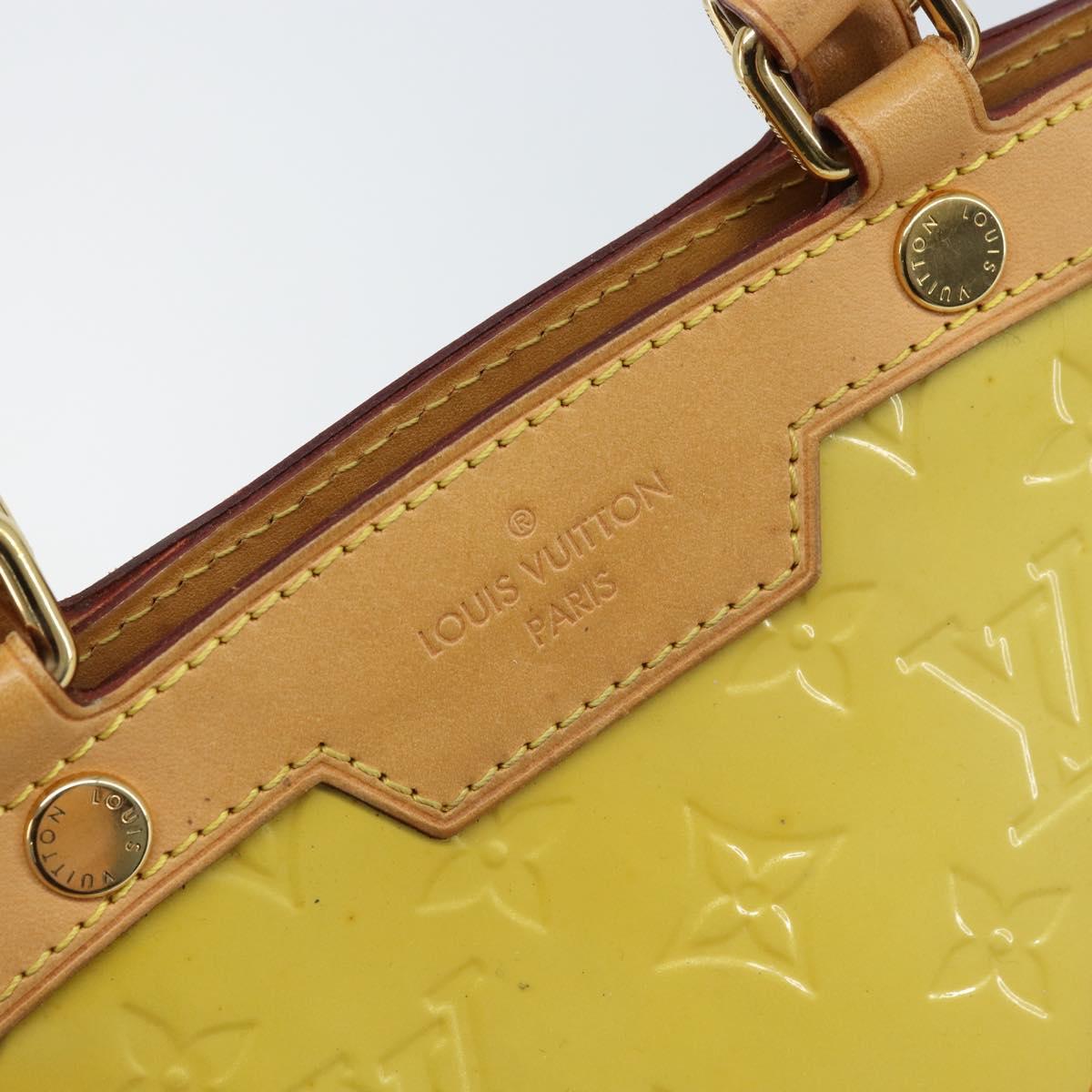 LOUIS VUITTON Monogram Vernis Blair MM Bag 2way Broncorail M91456 LV Auth BSZ521
