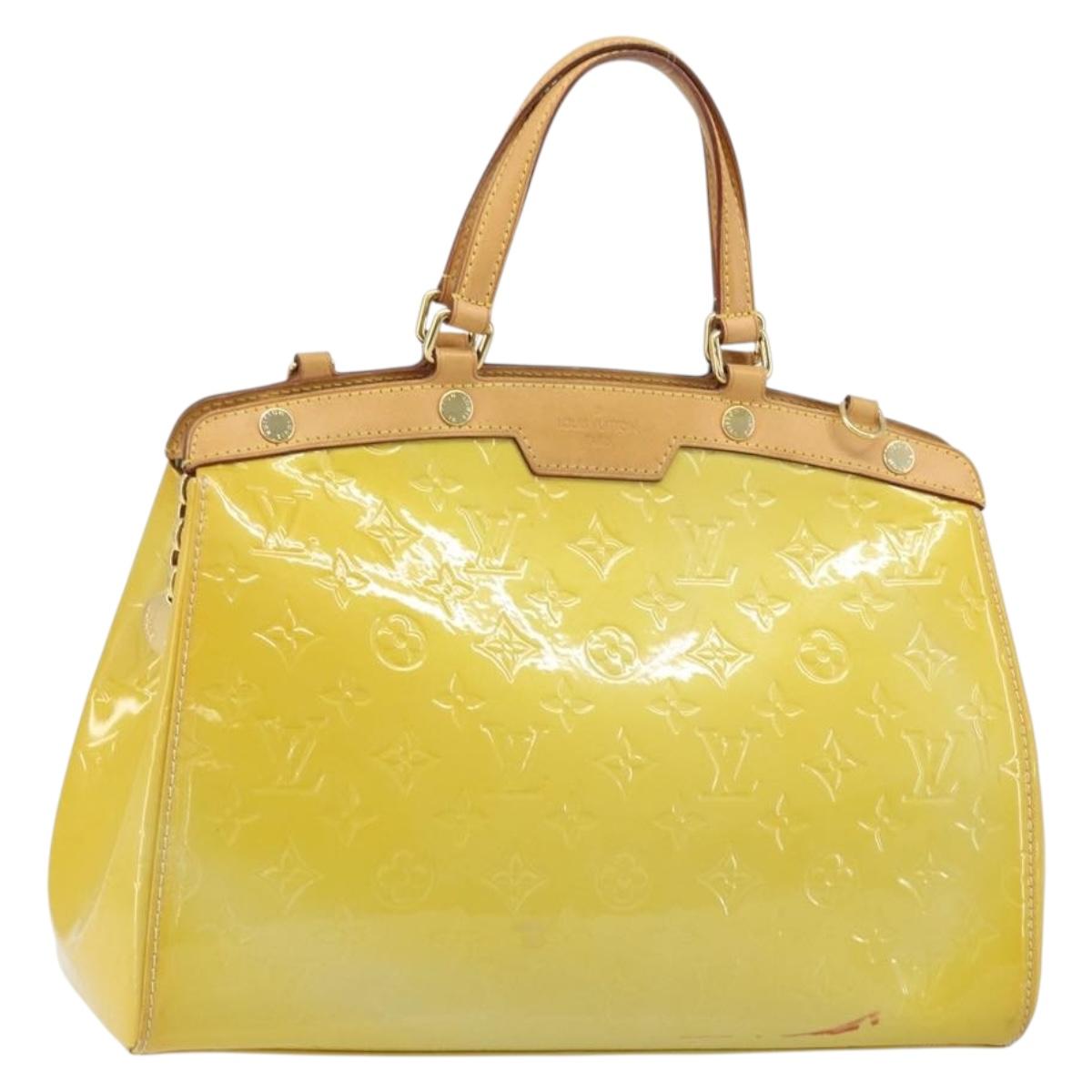LOUIS VUITTON Monogram Vernis Blair MM Bag 2way Broncorail M91456 LV Auth BSZ521