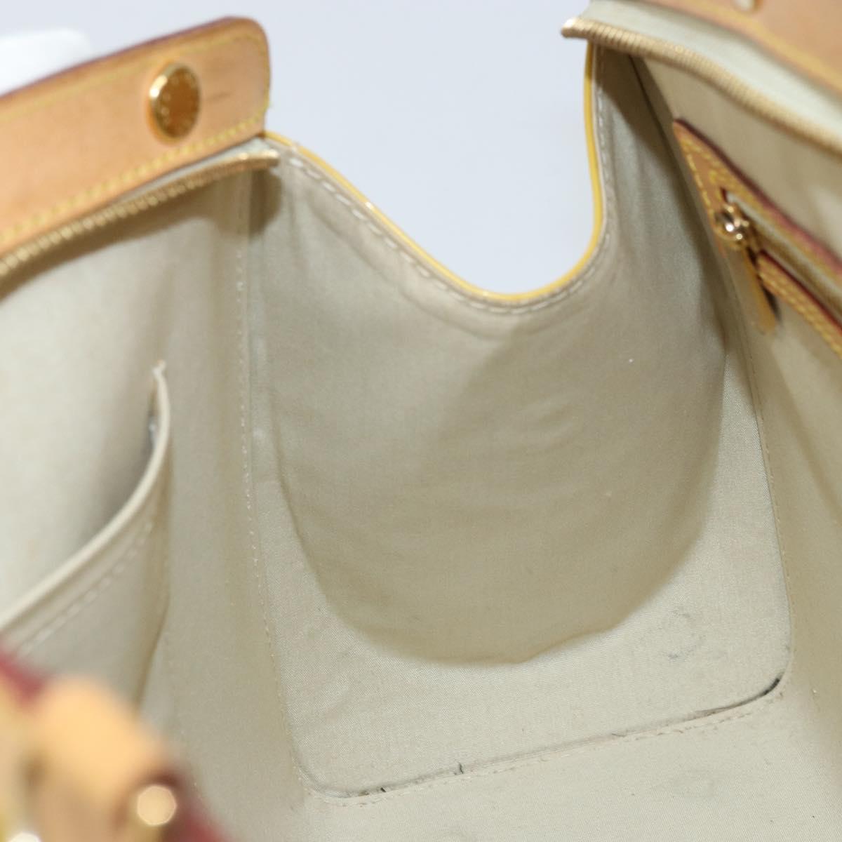 LOUIS VUITTON Monogram Vernis Blair MM Bag 2way Broncorail M91456 LV Auth BSZ521