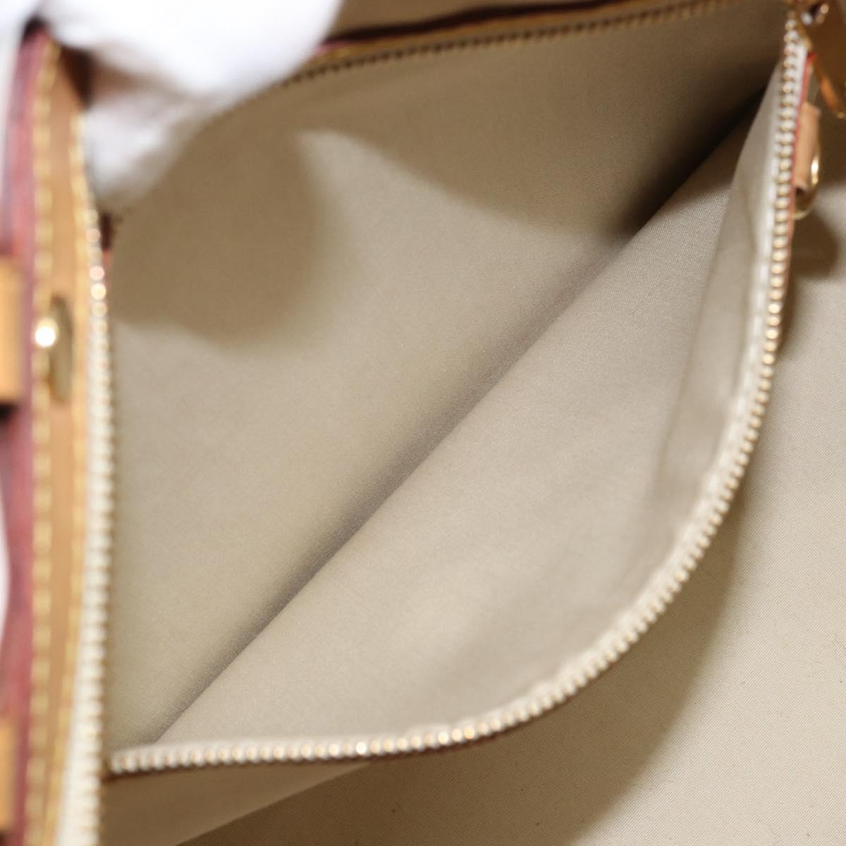 LOUIS VUITTON Monogram Vernis Blair MM Bag 2way Broncorail M91456 LV Auth BSZ521