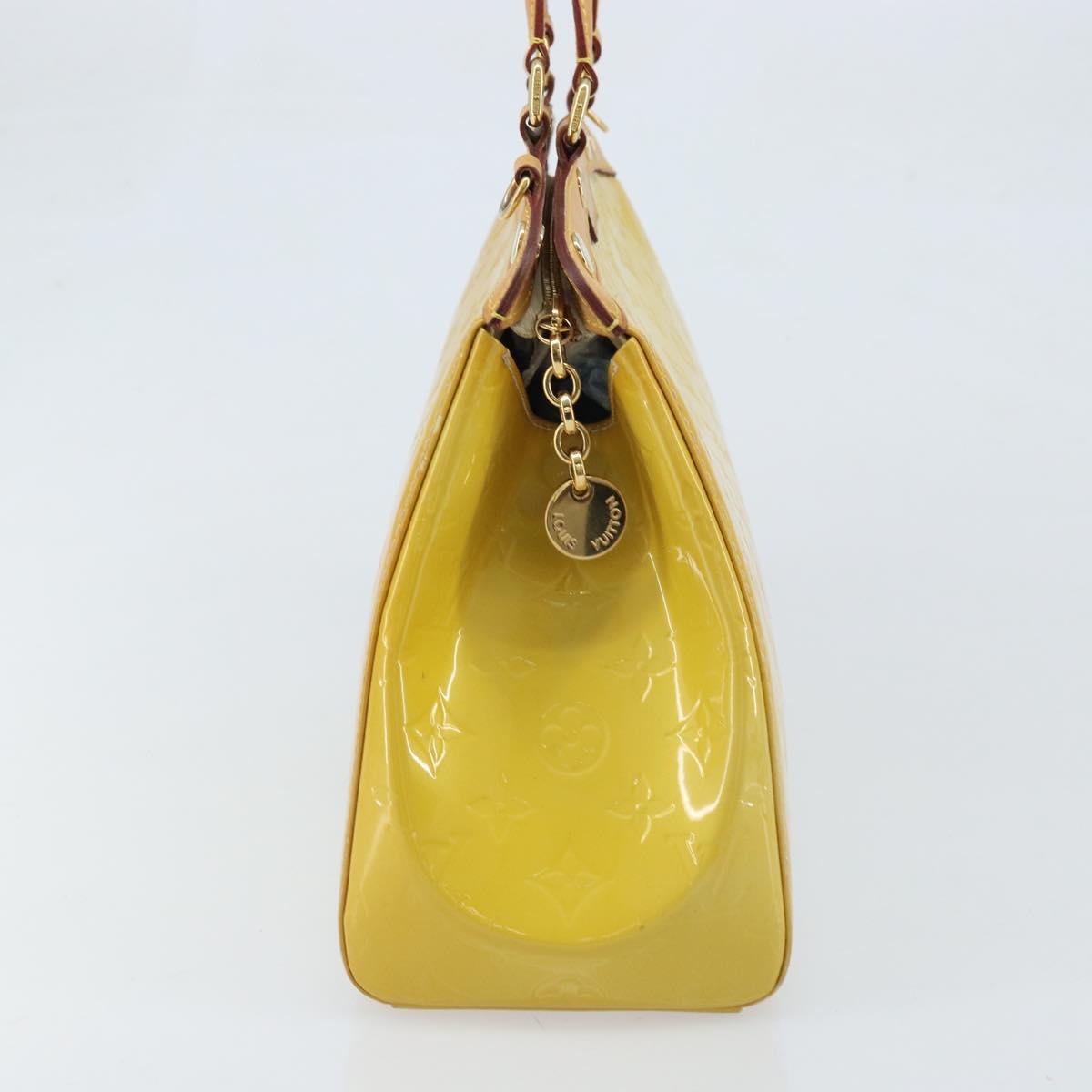 LOUIS VUITTON Monogram Vernis Blair MM Bag 2way Broncorail M91456 LV Auth BSZ521